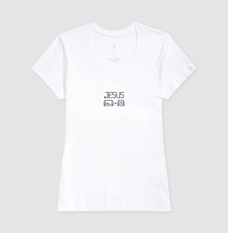 Camiseta JESUS SALVA (CTRL+S) - Imagem 8
