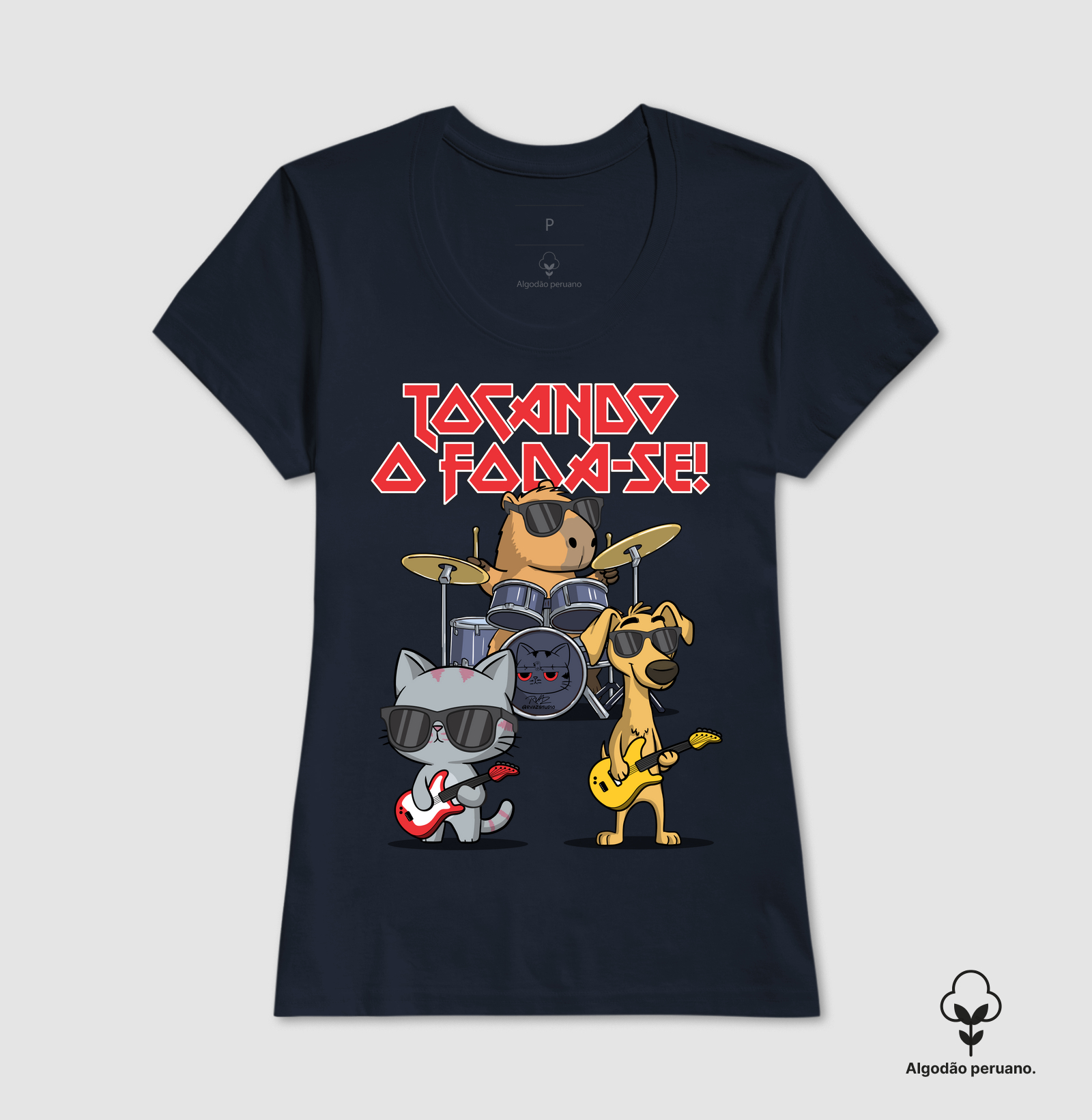 Camiseta Tocando o Fodase - Imagem 4