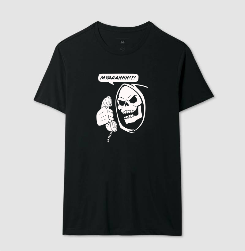 Camiseta Myah Phone Skeletor 2 - Imagem 2