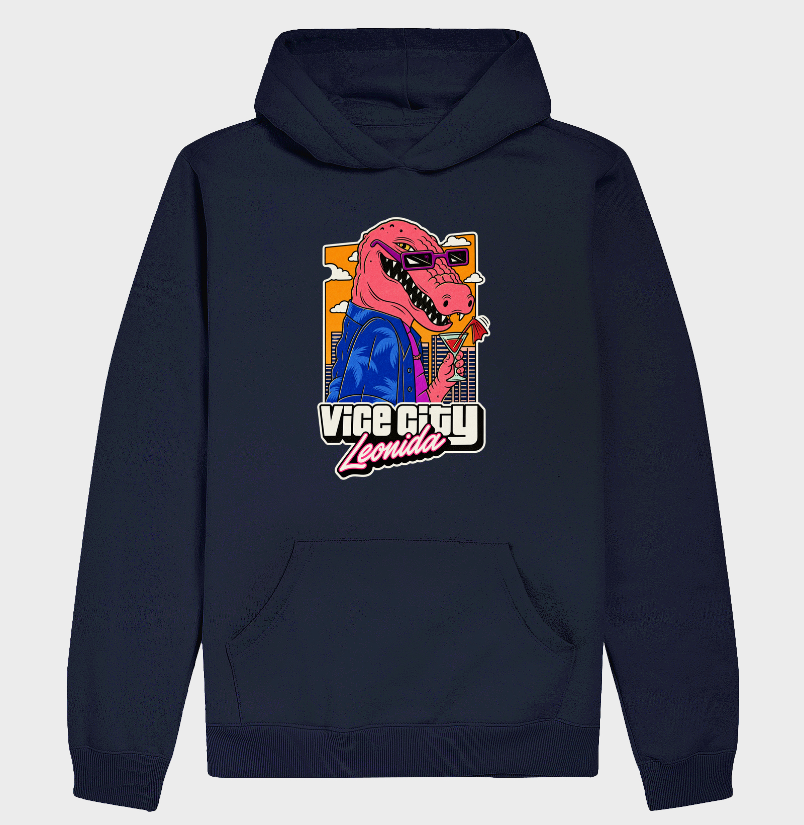 Hoodie Moletom Jason (GTA VI / Vice City / Leonida) - Jacare Drink - Imagem 4