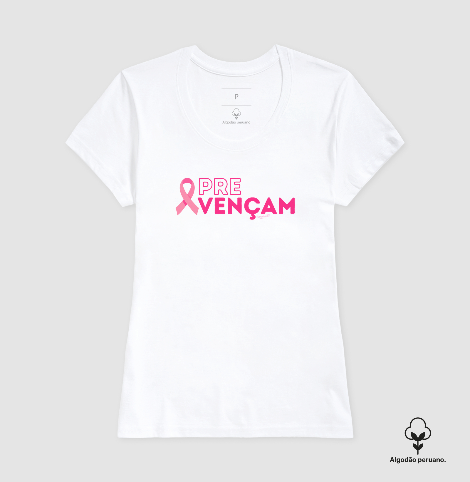 PRE VENÇAM - Algodão Peruano - Prevenir também é uma forma de vencer - Imagem 6
