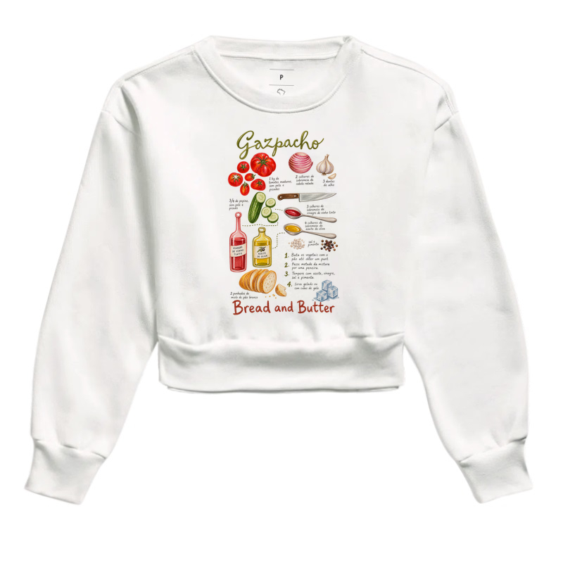Moletom Cropped Gazpacho - Imagem 2