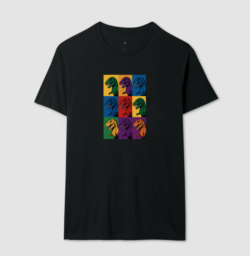 Camiseta Dino Pop T-Rex - Imagem 4
