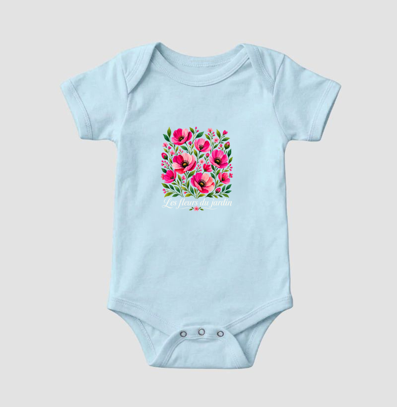 Camiseta Les fleurs du jardin - Imagem 4