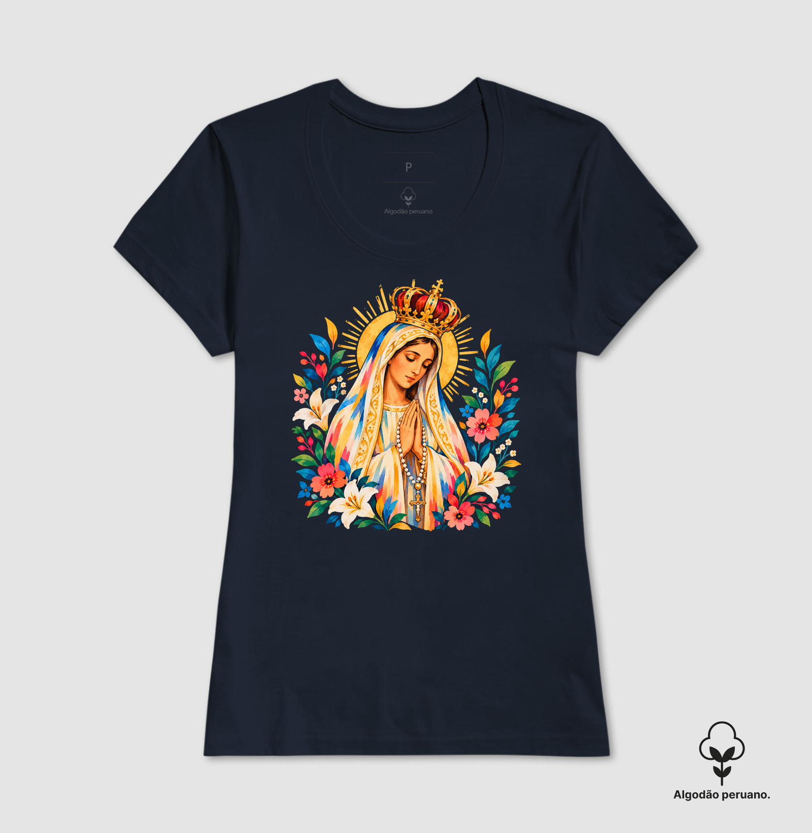 Nossa Senhora de Fátima em cores - Imagem 2