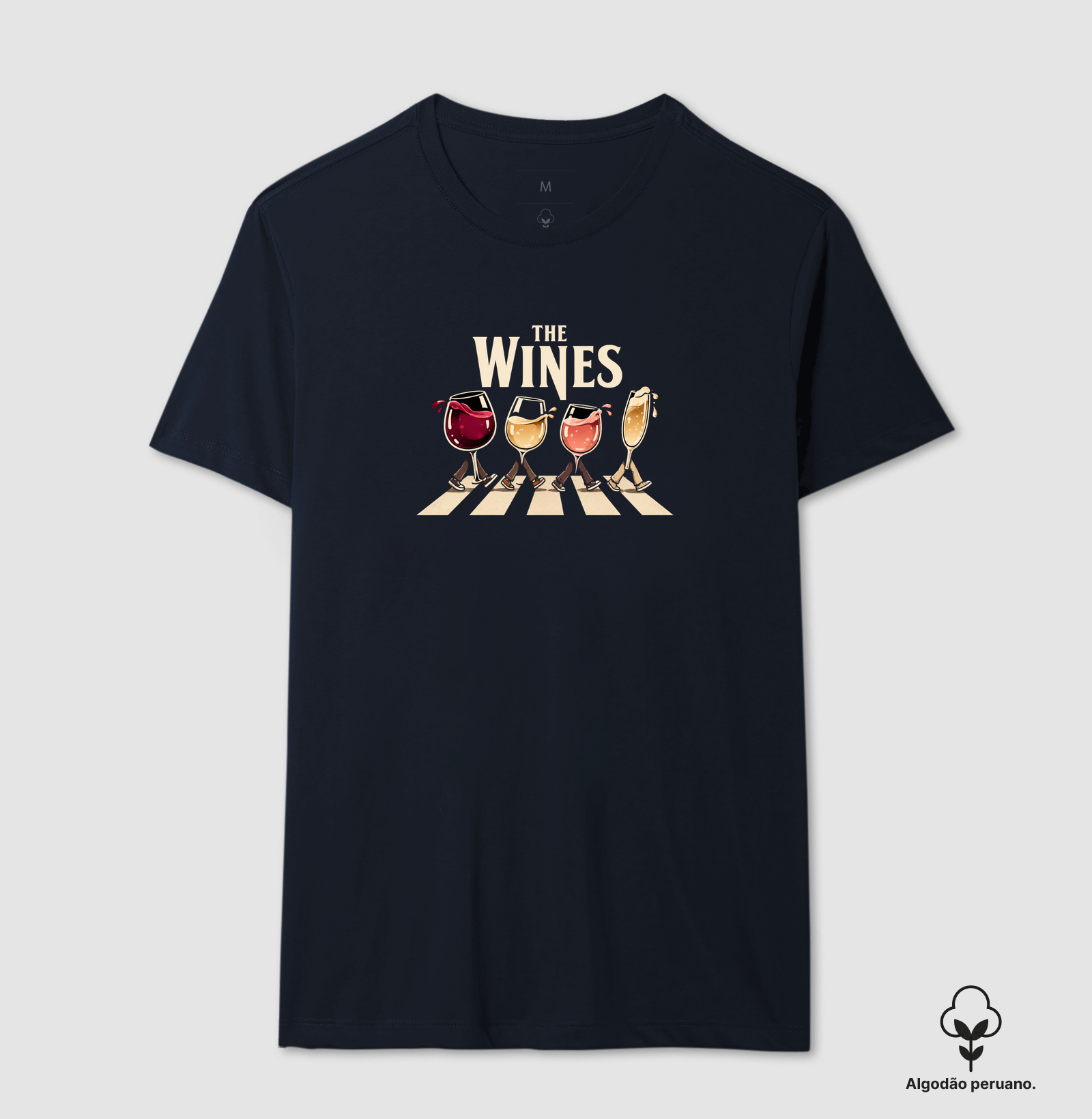 Camiseta The Wines – Taças de Vinho na Faixa de Pedestres - Imagem 3
