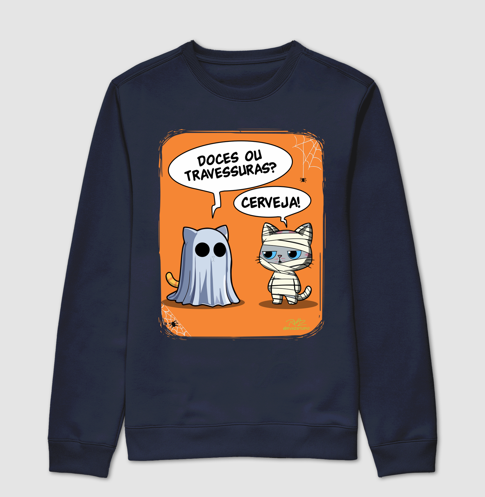 Camiseta Gato Sincero Halloween - Imagem 5