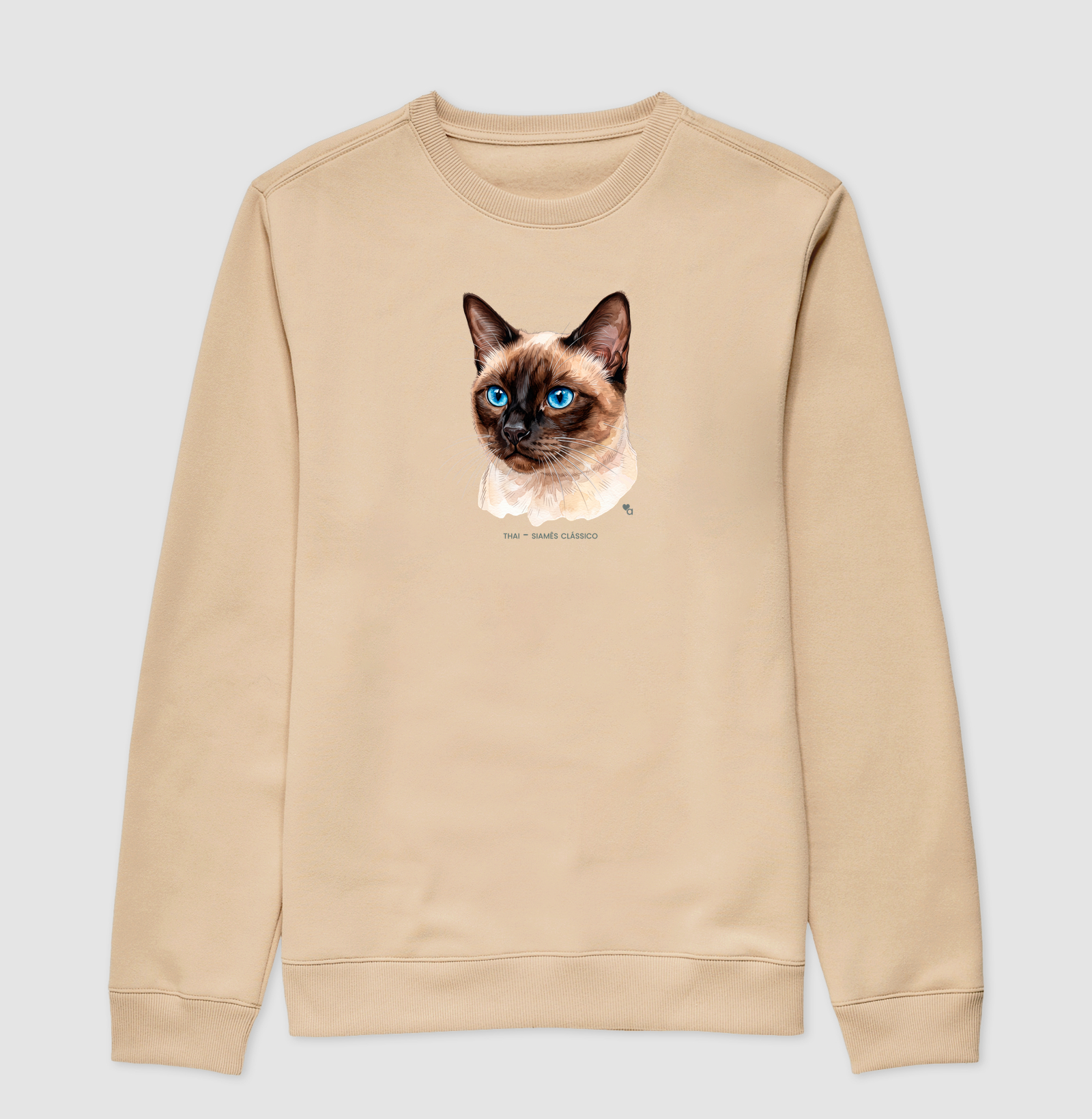 Gatos - Thai - Moletom Suéter - Imagem 5