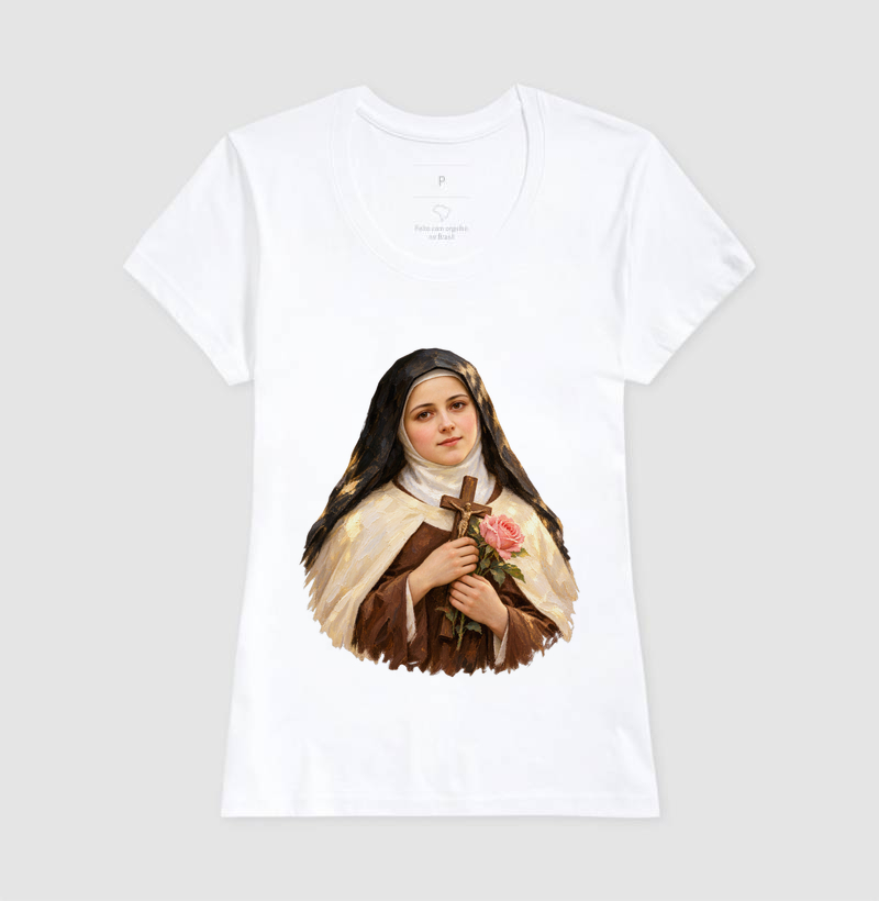 Santa Teresinha — Olhar de Rosa e Cruz - Imagem 3
