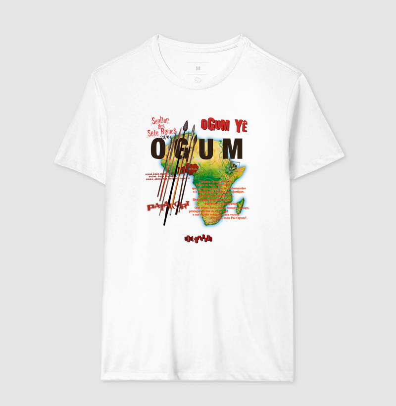 camiseta OGUM oração masculina - Imagem 5