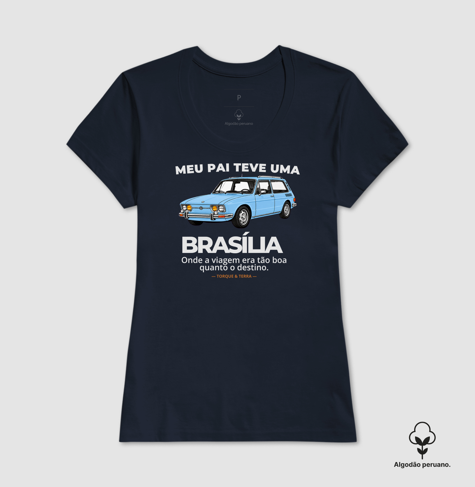 Meu pai teve uma - BRASÍLIA - azul claro - Imagem 7
