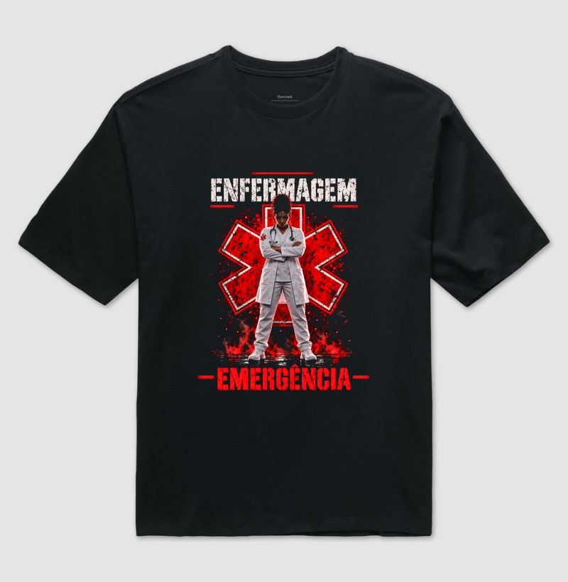 Enfermagem em Emergência - Mulher Morena - Imagem 2
