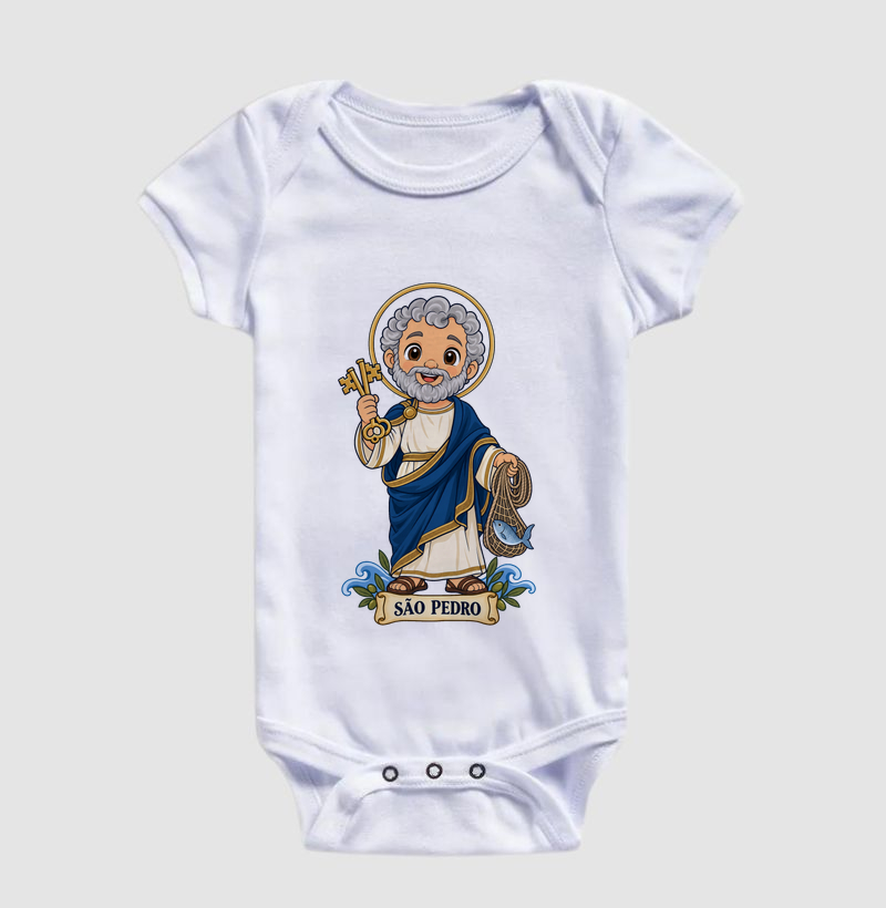 São Pedro estilo chibi - Imagem 3