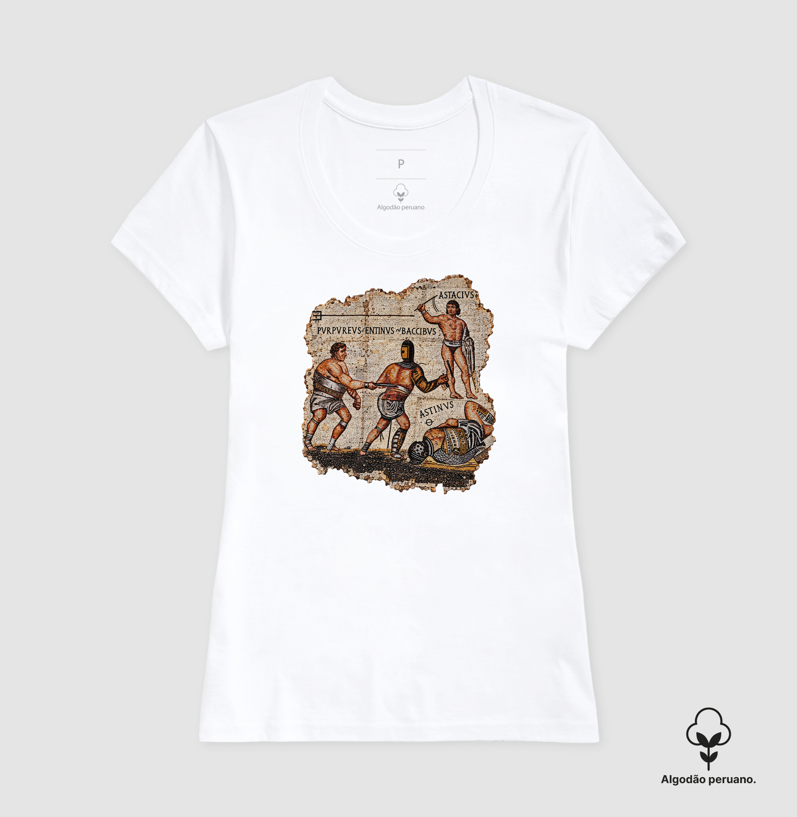 Gladiadores de Roma — Mosaico Borghese - Imagem 10