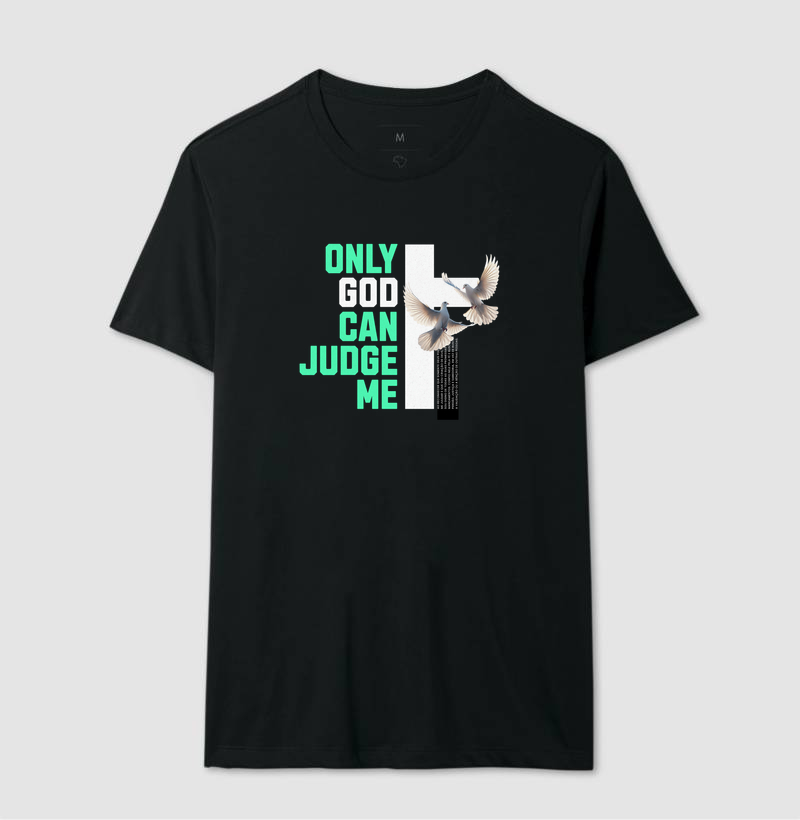 Camiseta Masculina Only God Can Judge Me - Imagem 2
