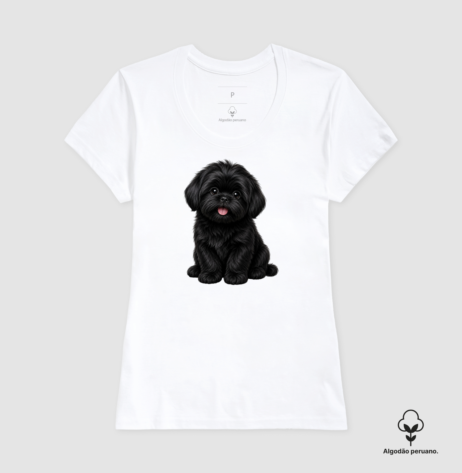 Shih Tzu Preto - Desenho Animado - Imagem 4