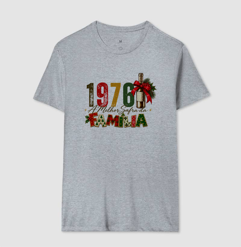 Camiseta Algodão Peruano A Melhor Safra da Família 1976 - Imagem 4