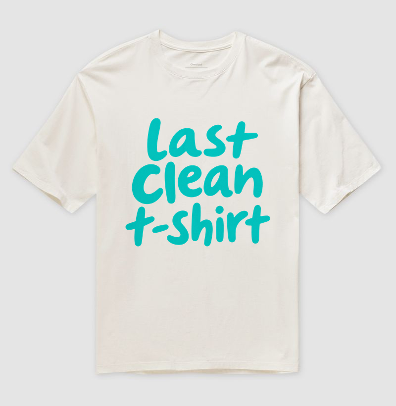 Last Clean T-Shirt AZUL - Imagem 4