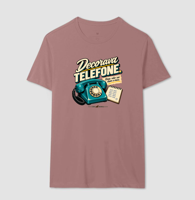 DECORAVA TELEFONE - Modo Capivara - Camiseta - Imagem 16