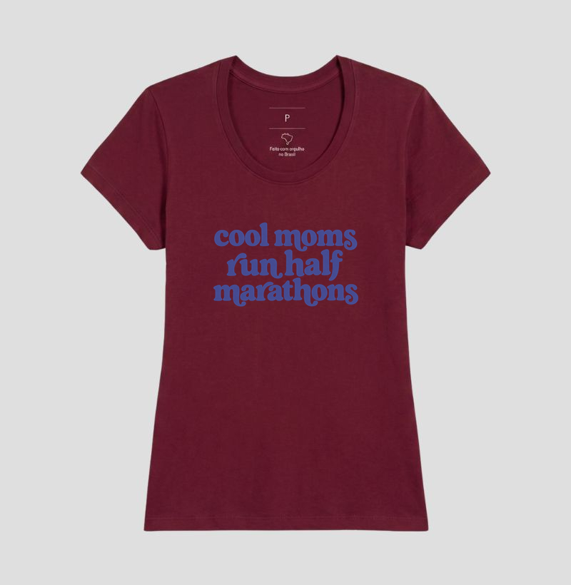 Camiseta Meia Maratona - Cool Moms Run Half Marathons - Imagem 19