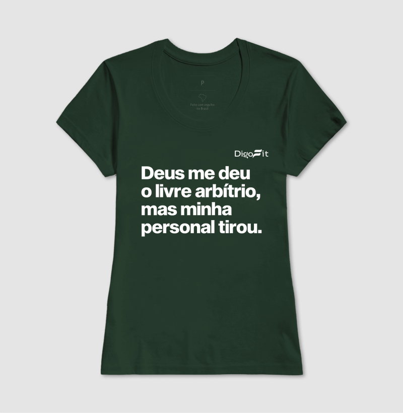 CAMISETA ACADEMIA MINHA PERSONAL TIROU MEU LIVRE ARBÍTRIO - Imagem 13