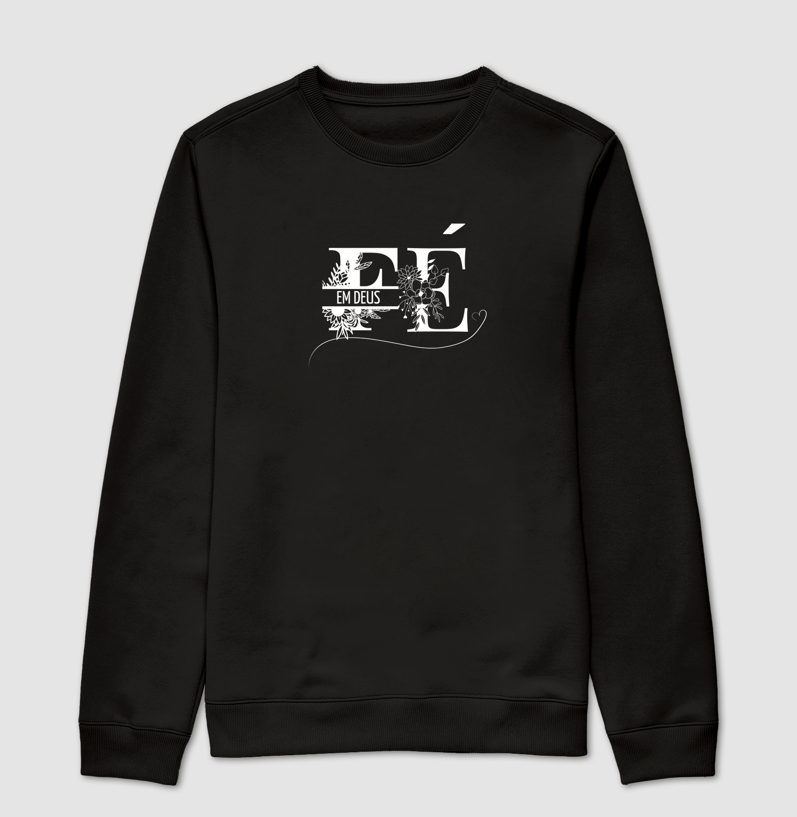 Moletom Feminino - Fé em Deus