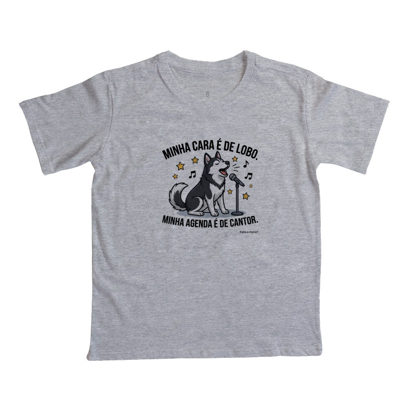 CAMISETA INFANTIL HUSKY CANTOR - Imagem 4