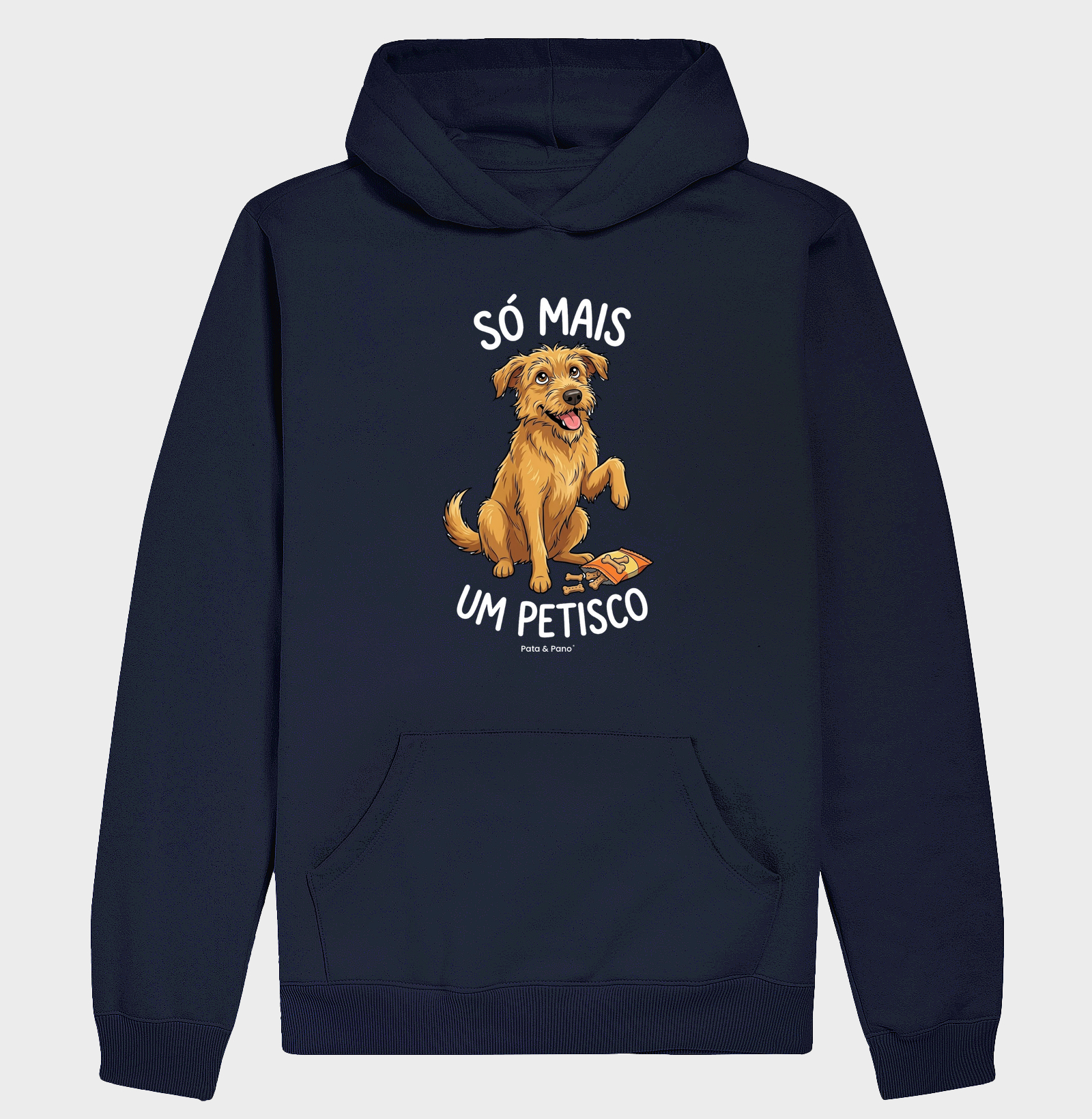 HOODIE MOLETOM VIRA-LATA FIAPO DE MANGA PETISCO - Imagem 4