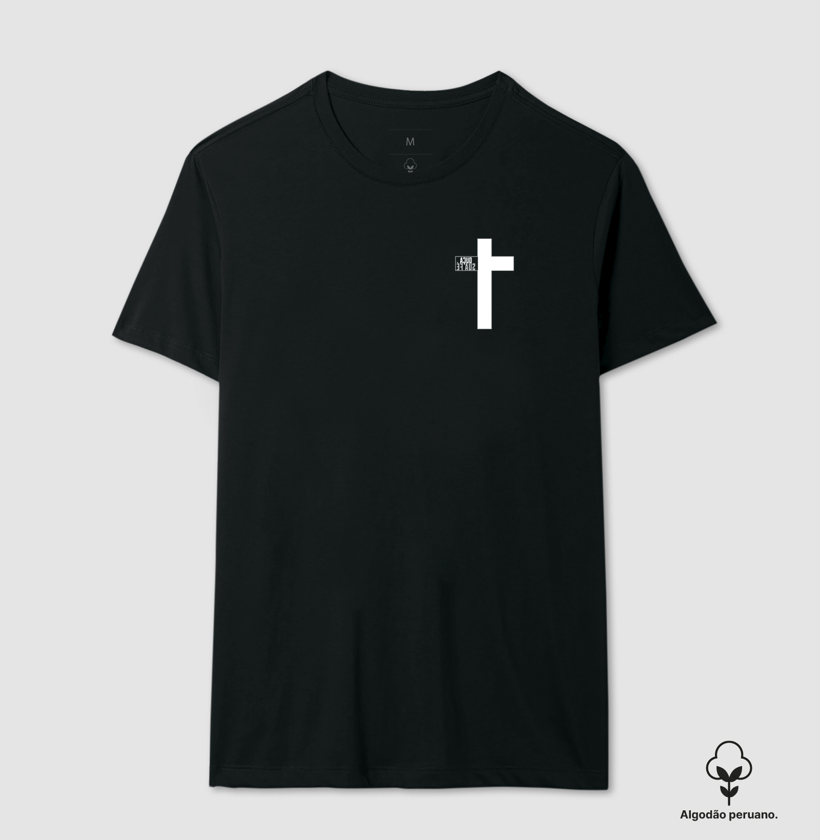 Ouça Sua Fé - Camiseta Pima - Imagem 3
