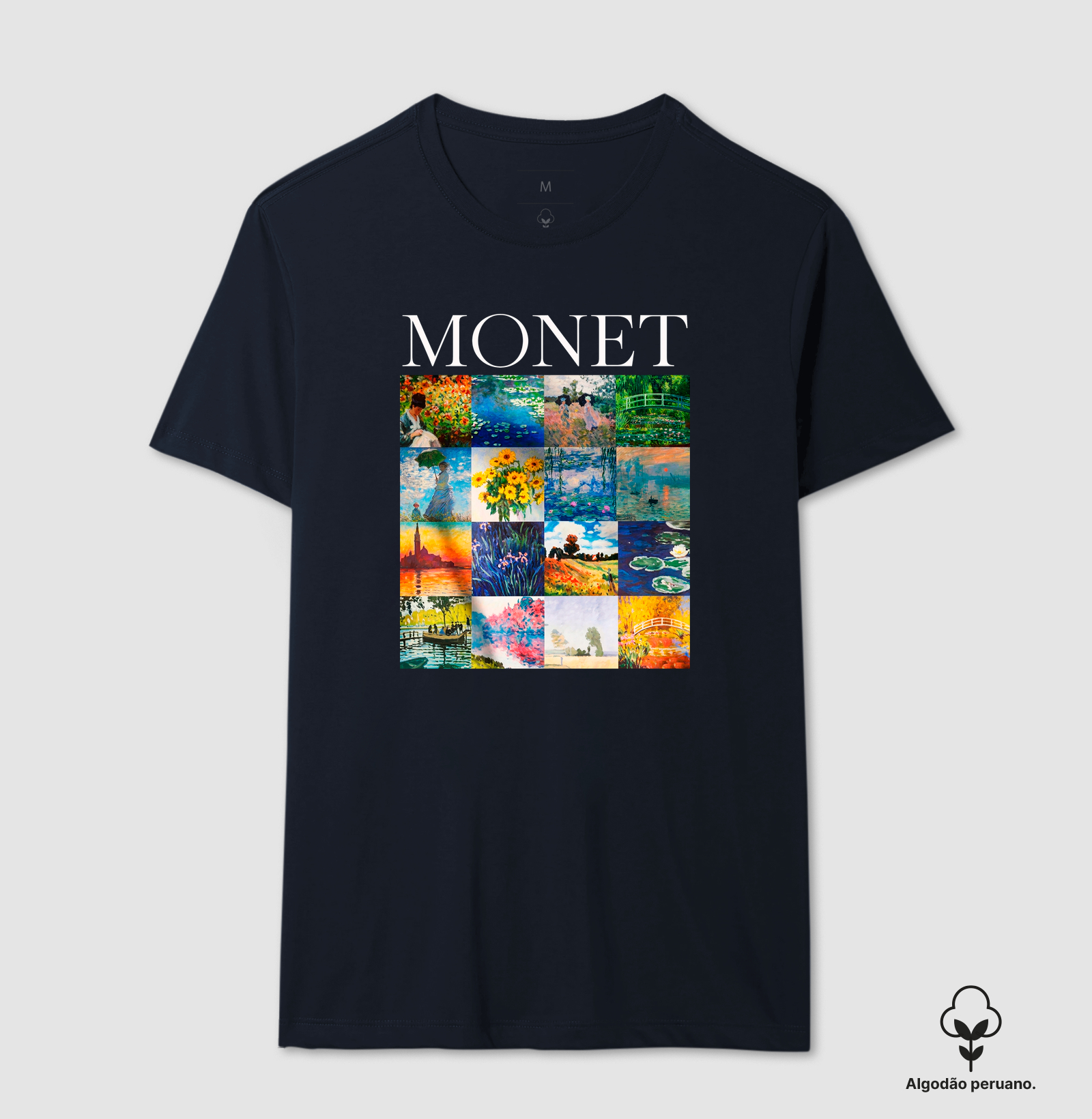 Camiseta Monet Art Collection Algodão Peruano  - Imagem 2