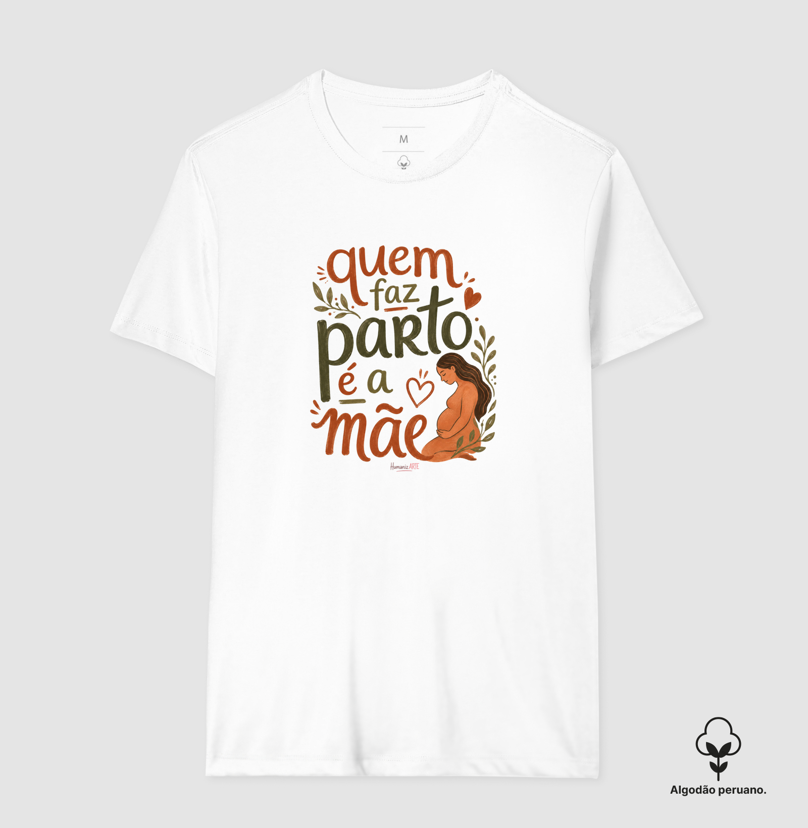 Quem faz Parto é a Mãe Algodão Peruano - Imagem 4