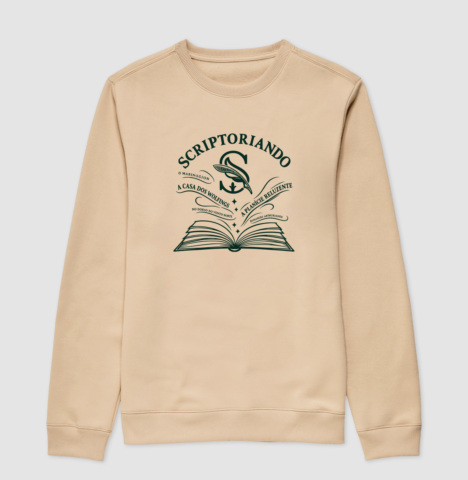 Scriptoriando — Biblioteca Viva — Suéter - Imagem 3