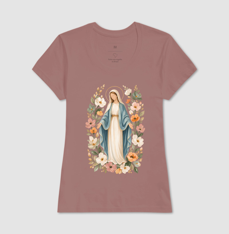 Nossa Senhora das Graças com Flores - Imagem 16