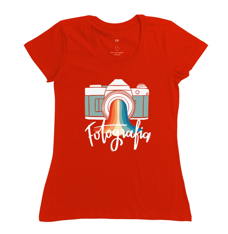 Camiseta fotografia arco íris - Imagem 9