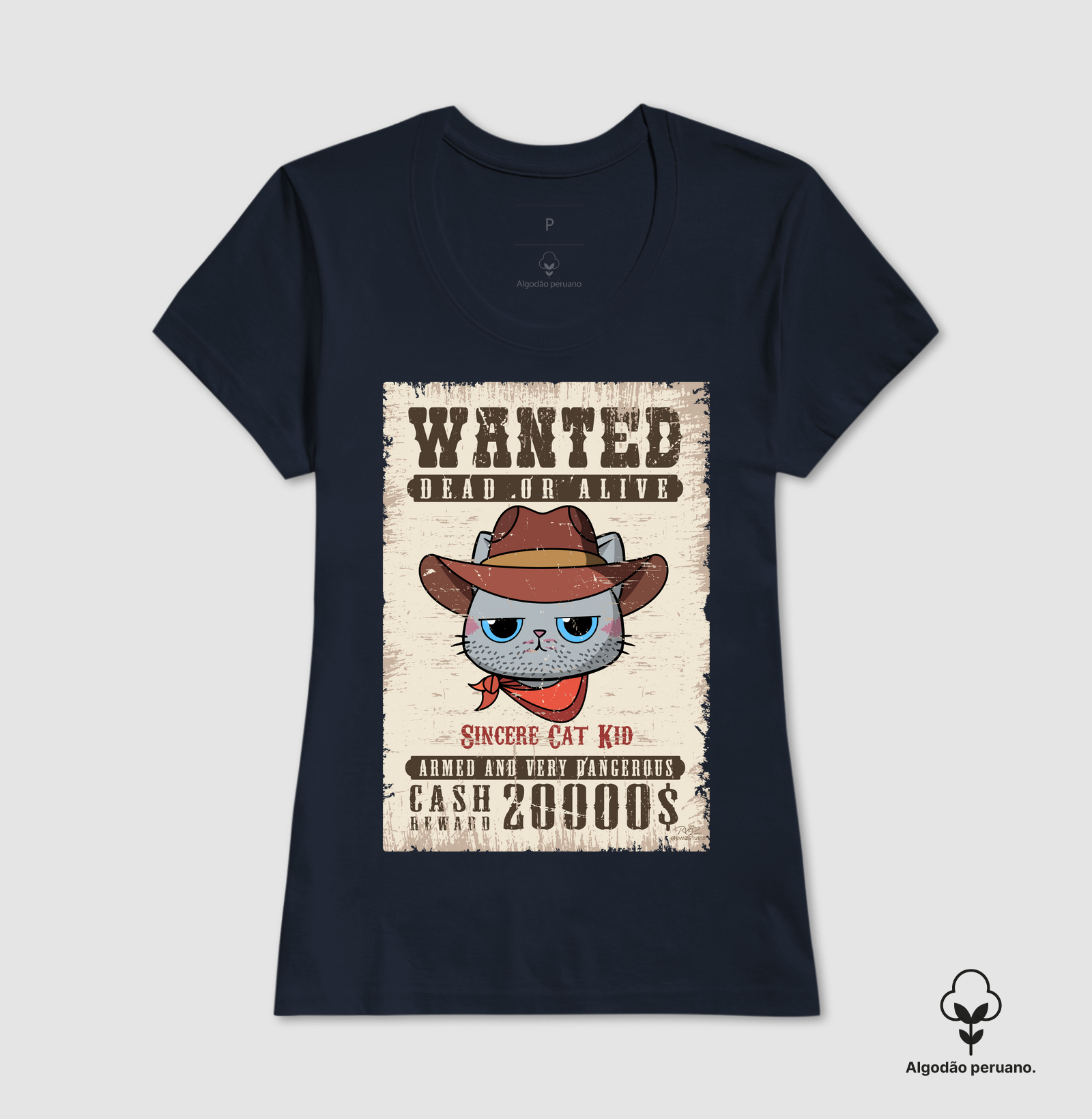 Camiseta Wanted Cat Kid - Imagem 6