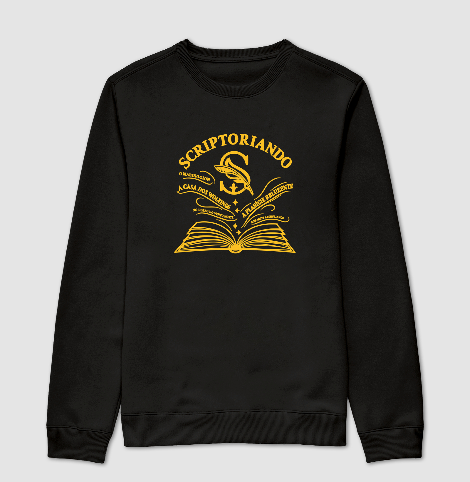 Scriptoriando — Biblioteca Viva — Suéter - Imagem 4