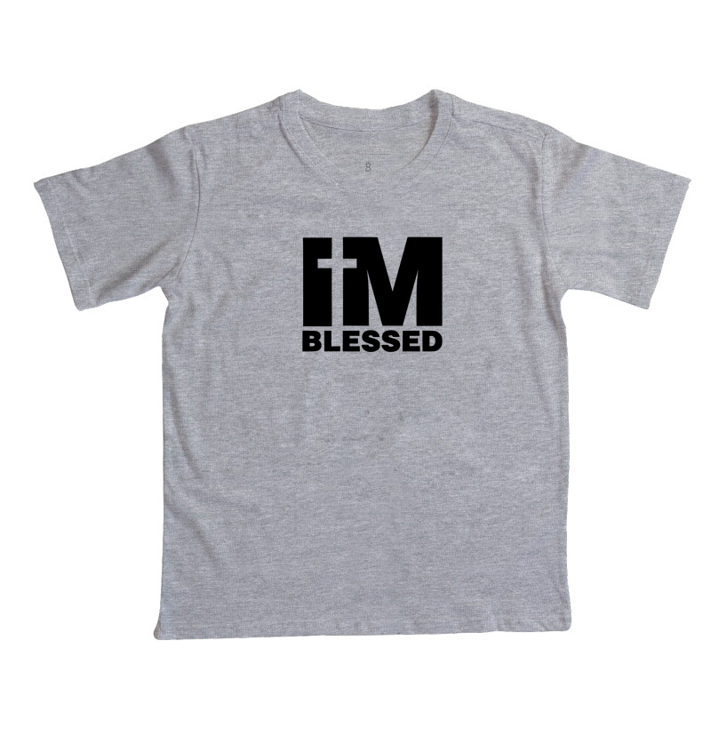 Camiseta Infantil I'm Blessed - Imagem 5