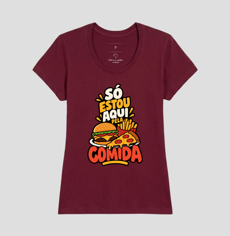Só Estou Aqui pela Comida – Hambúrguer e Pizza - Imagem 17