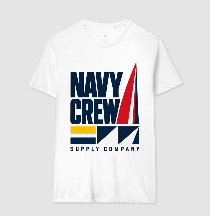 Camiseta Navy Crew Supply - Imagem 2