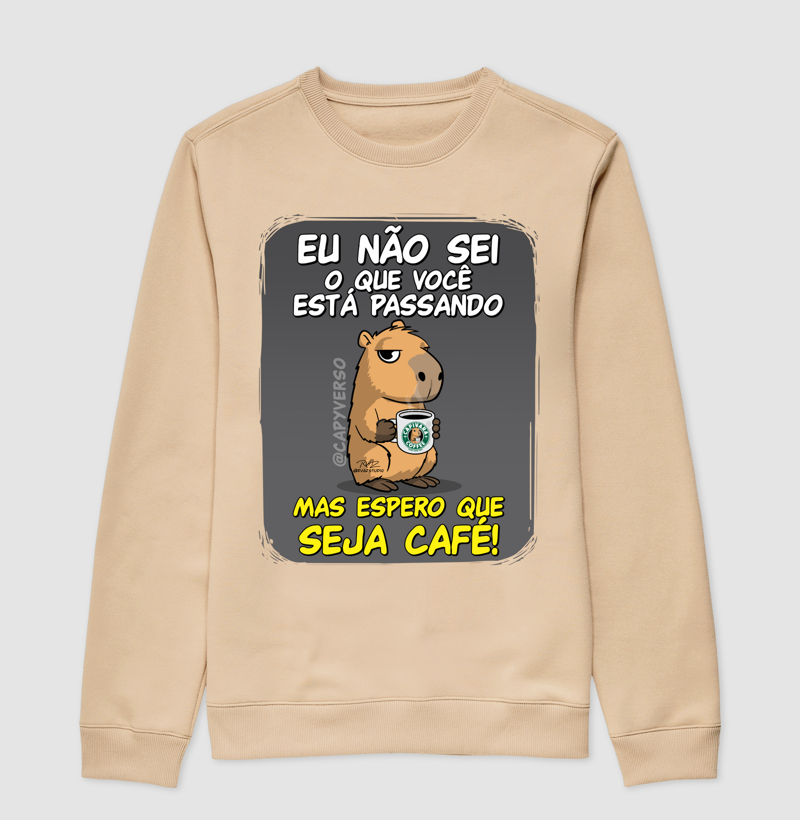 Camiseta Capivara Seja Café - Imagem 3
