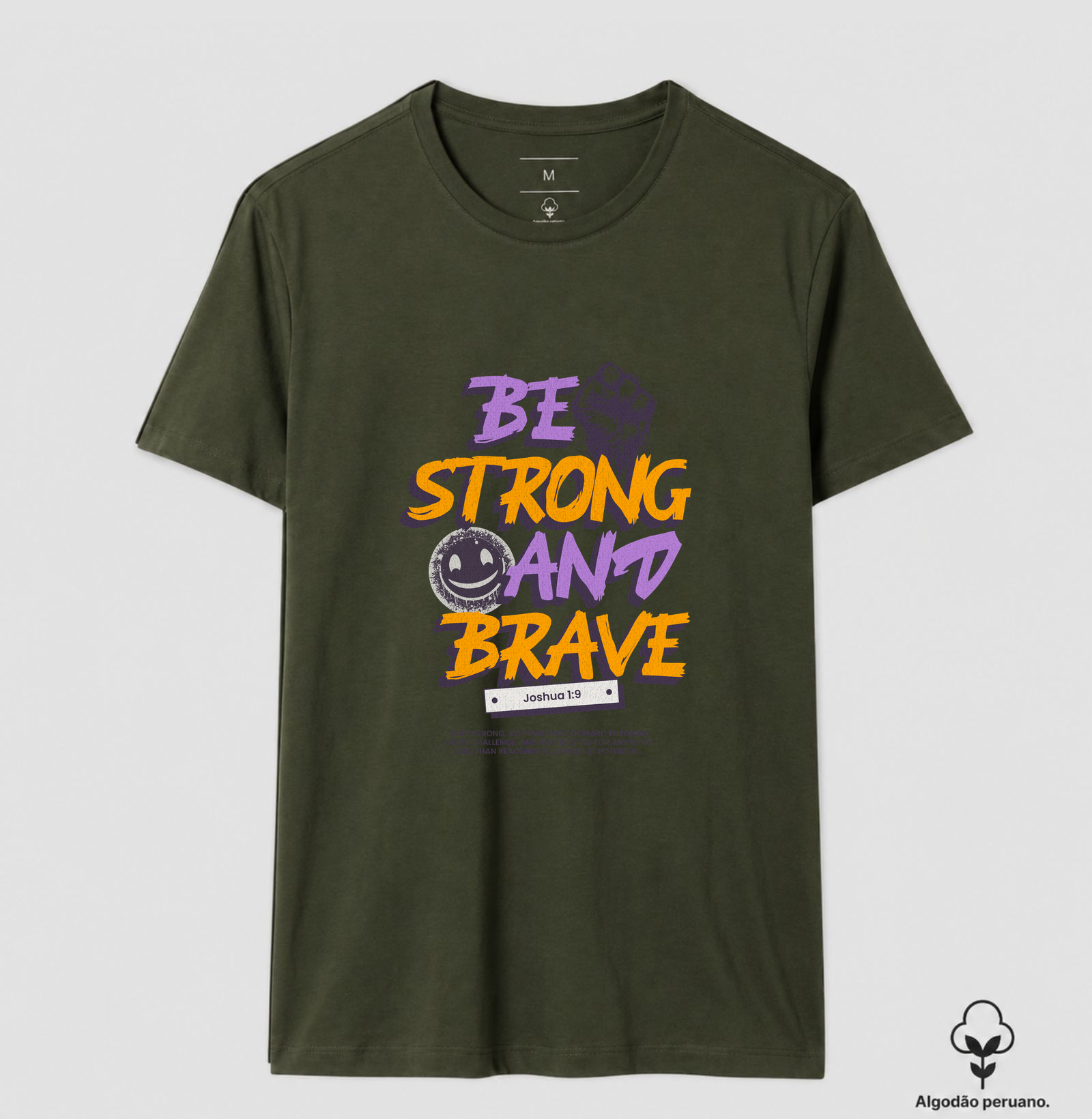 Be Strong and Brave — Algodão Peruano  —  Premium - Imagem 3