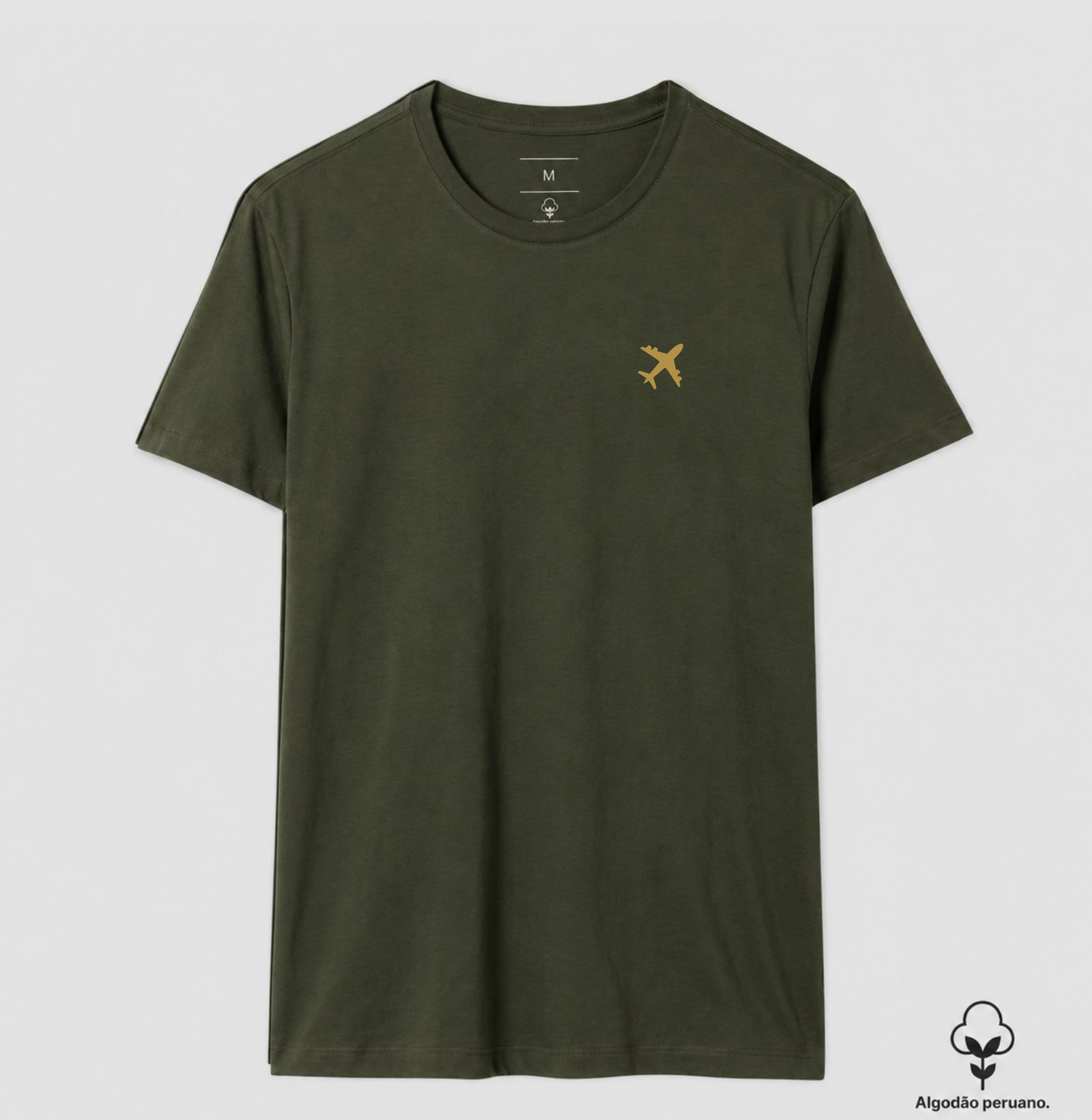 Viajante Minimalista Premium - avião amarelo ouro - Imagem 9