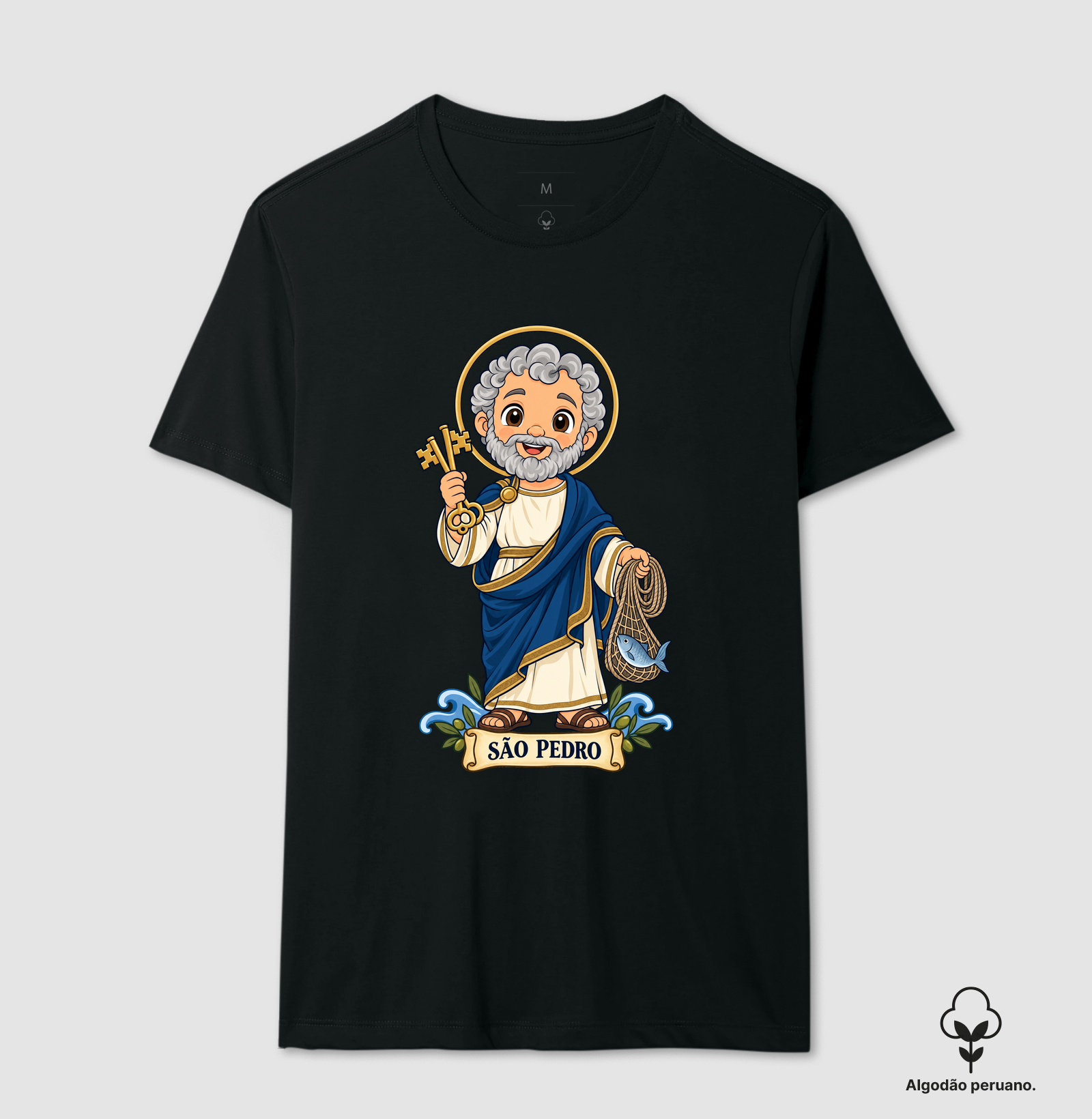 São Pedro estilo chibi - Imagem 7