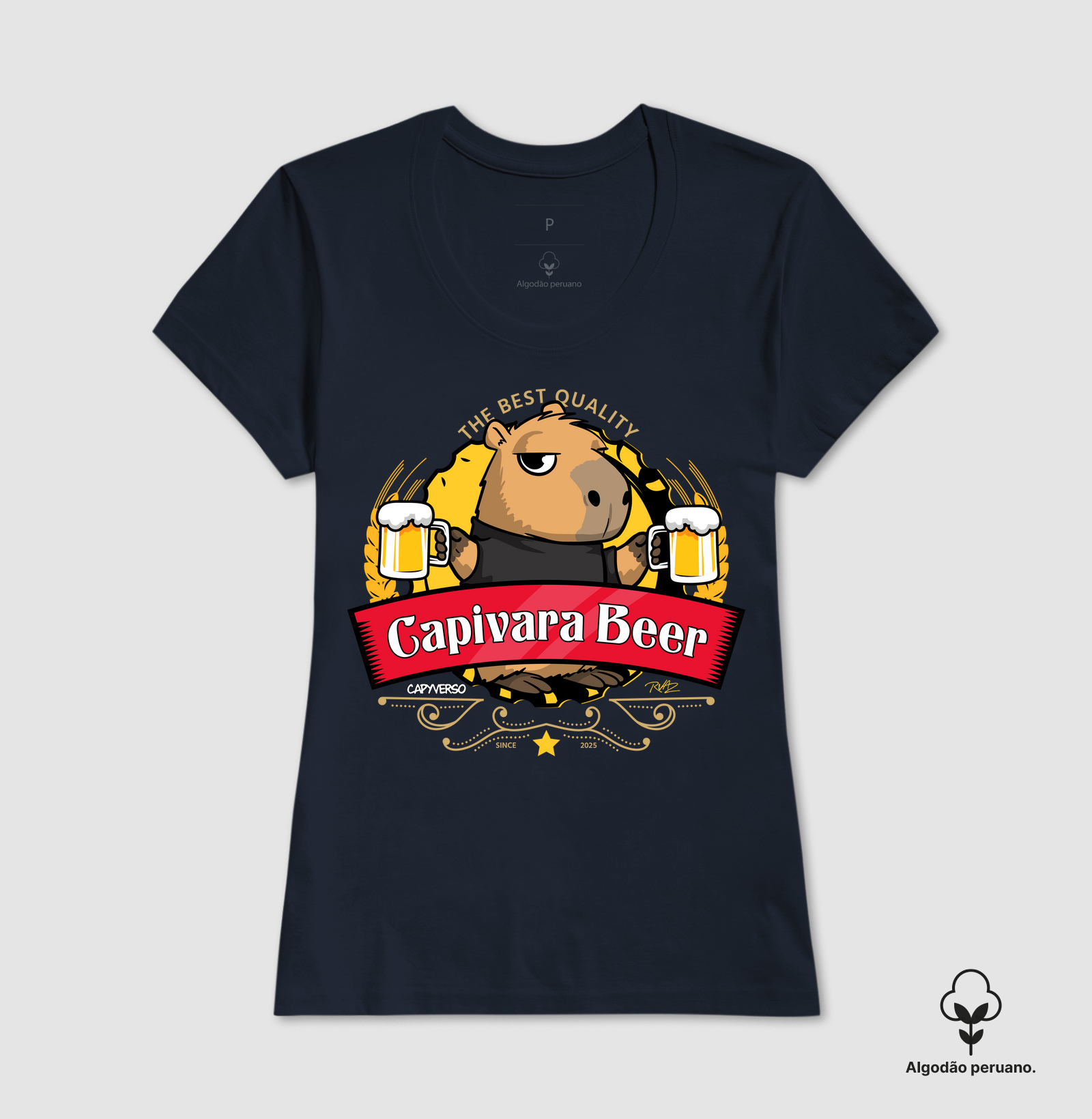 Camiseta Capivara Beer - Imagem 7