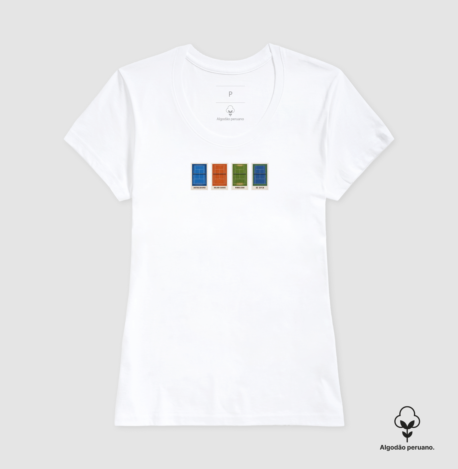 Camiseta Grand Slams (versão pequena - feminina) - Imagem 5