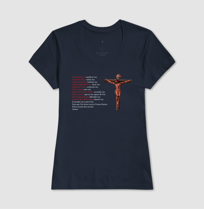 Camiseta Oração Alma de Cristo - Imagem 7
