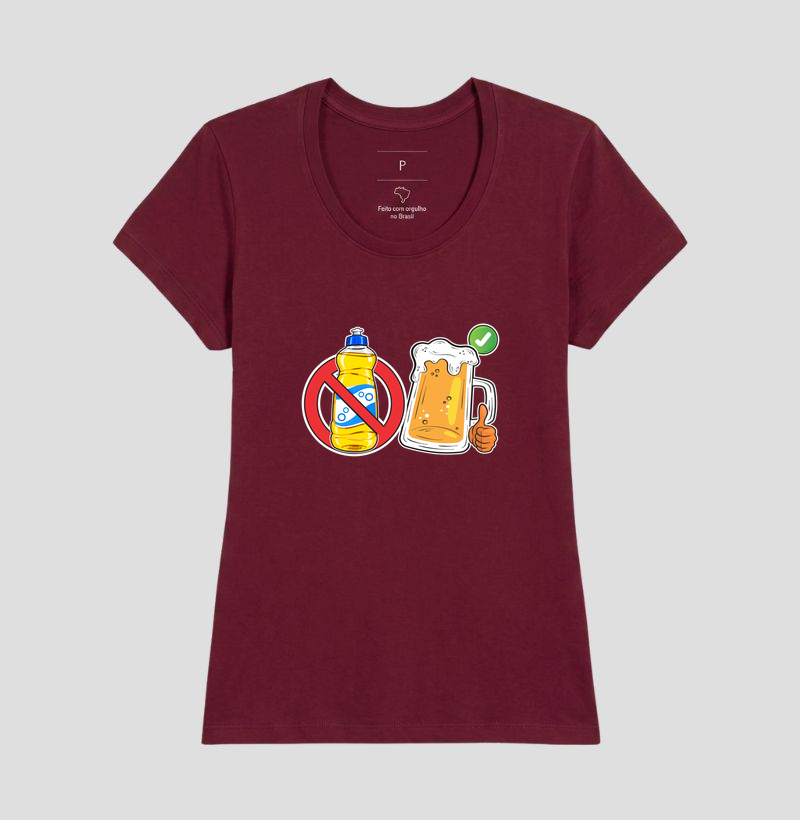 Camiseta Cerveja Sim em Algodão - Imagem 22