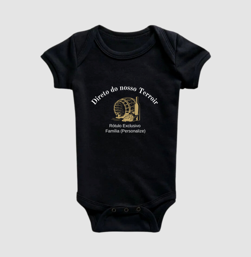 Body Infantil Personalizado Terroir de Familia - Imagem 2