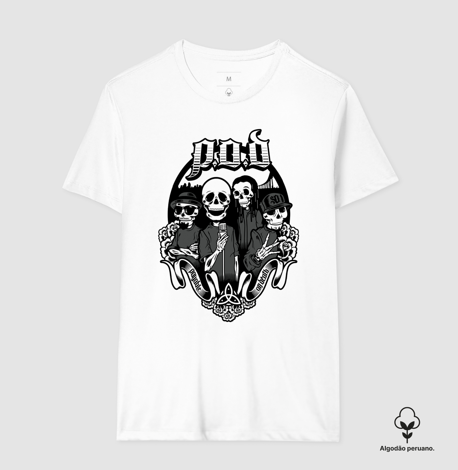 Camiseta Premium - P.O.D. (Payable on Death) - Imagem 3