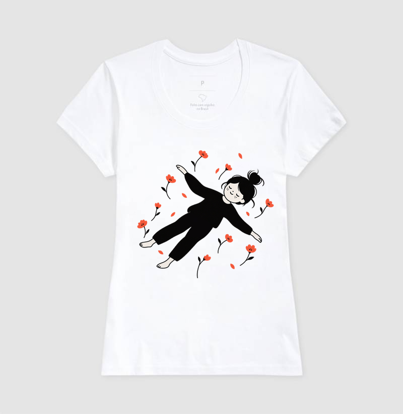 Camiseta Florescer em Liberdade - Imagem 3